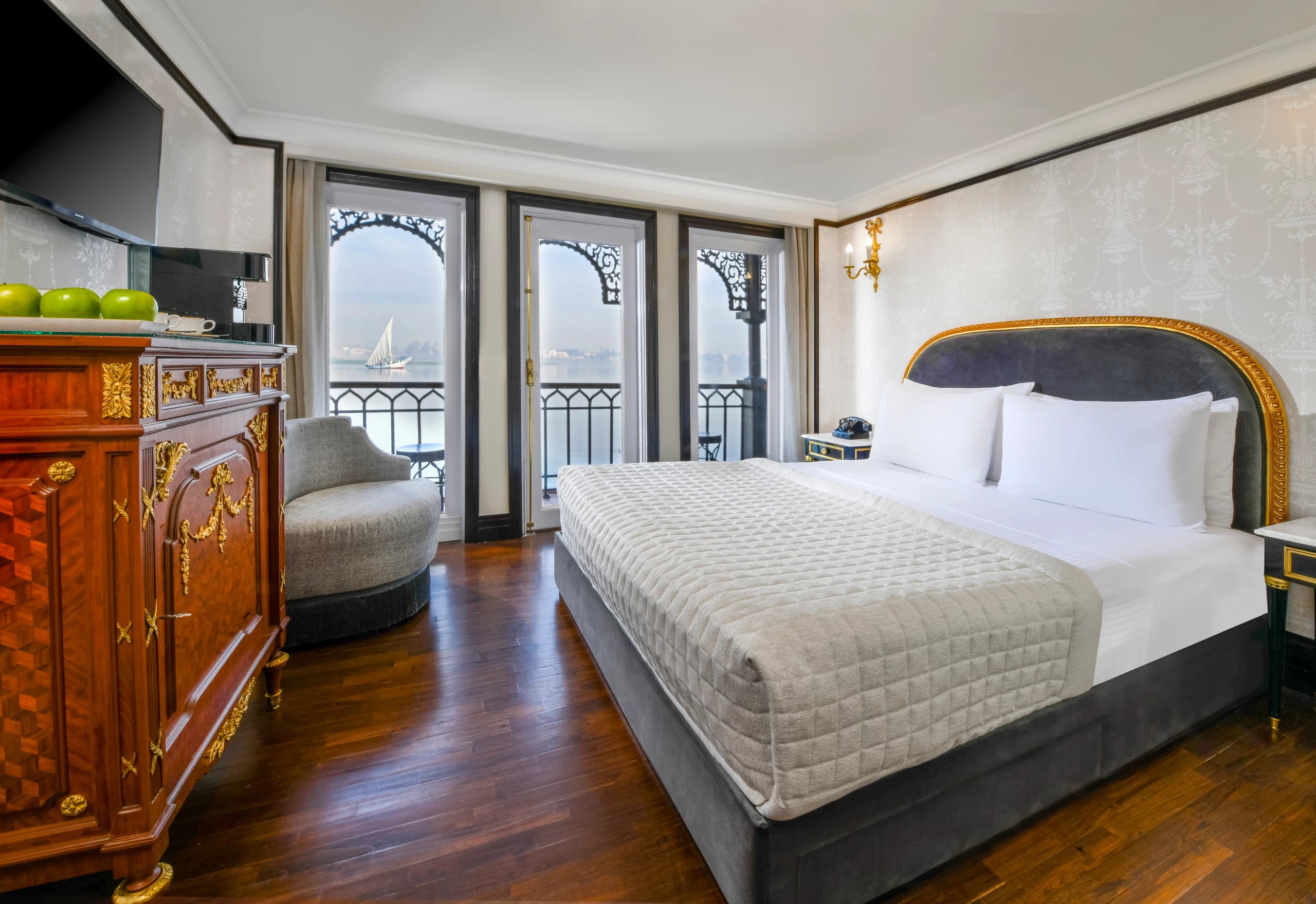 Une cabine sur le Mövenpick SS Misr